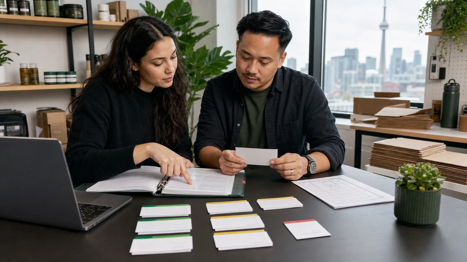 Canadian ecommerce and wholesale operators review approved customer answers, privacy notes, and handoff rules.