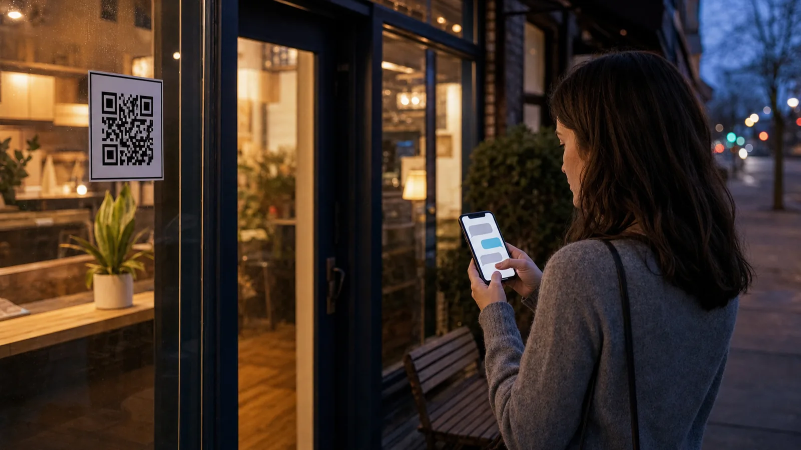 AI回答ページは、QRコード、看板、パッケージ、名刺、営業時間外の入口からの質問に向いています。