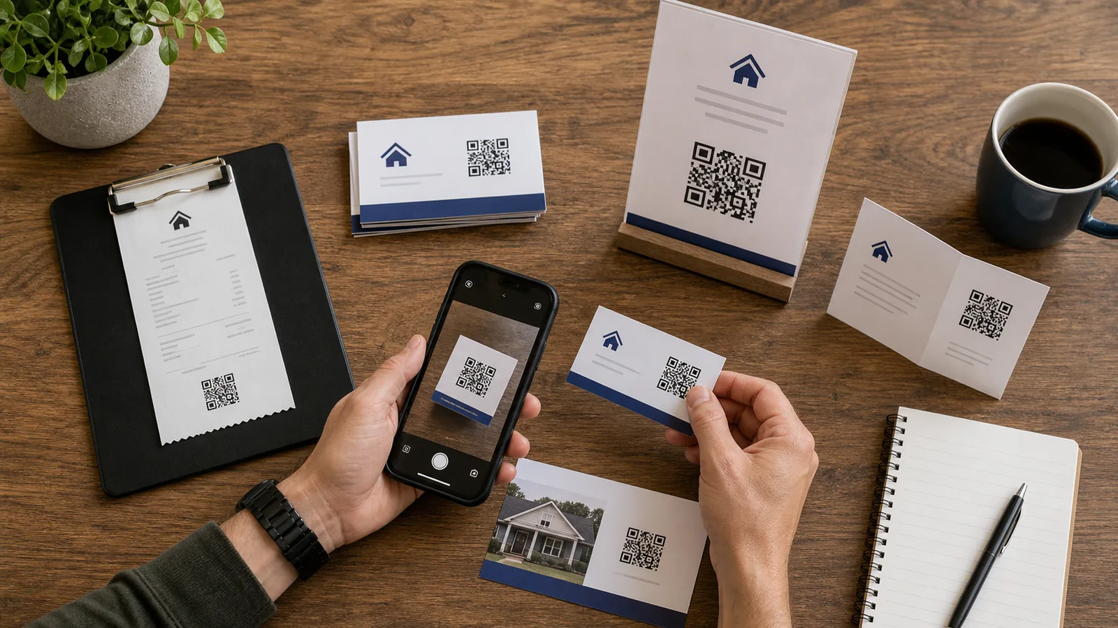 Plan review QR placements as a small system, not as one code copied onto every surface.