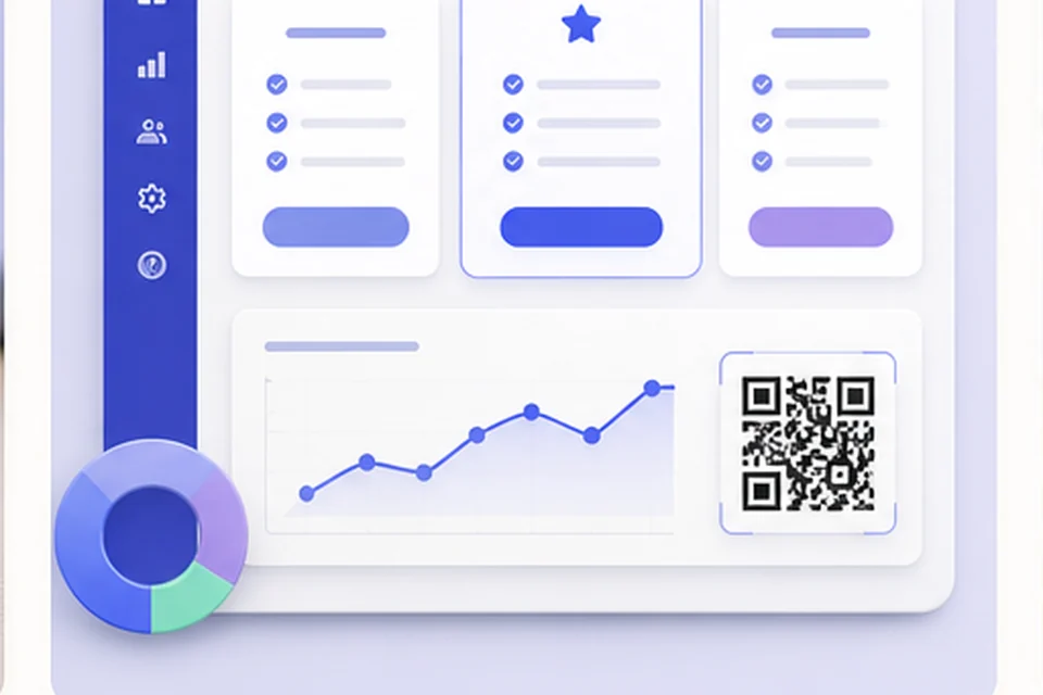 Automation pricing dashboard with chart