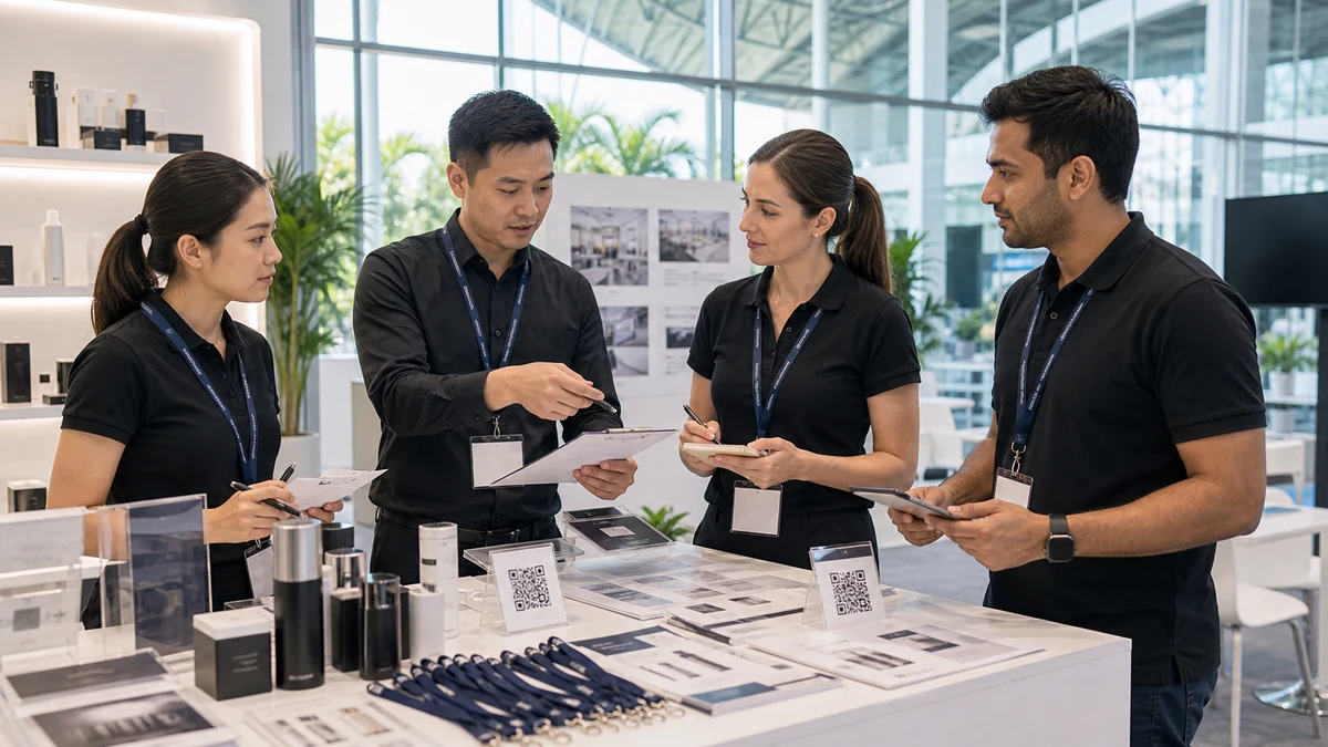 Build a booth for Southeast Asian buyer comparison