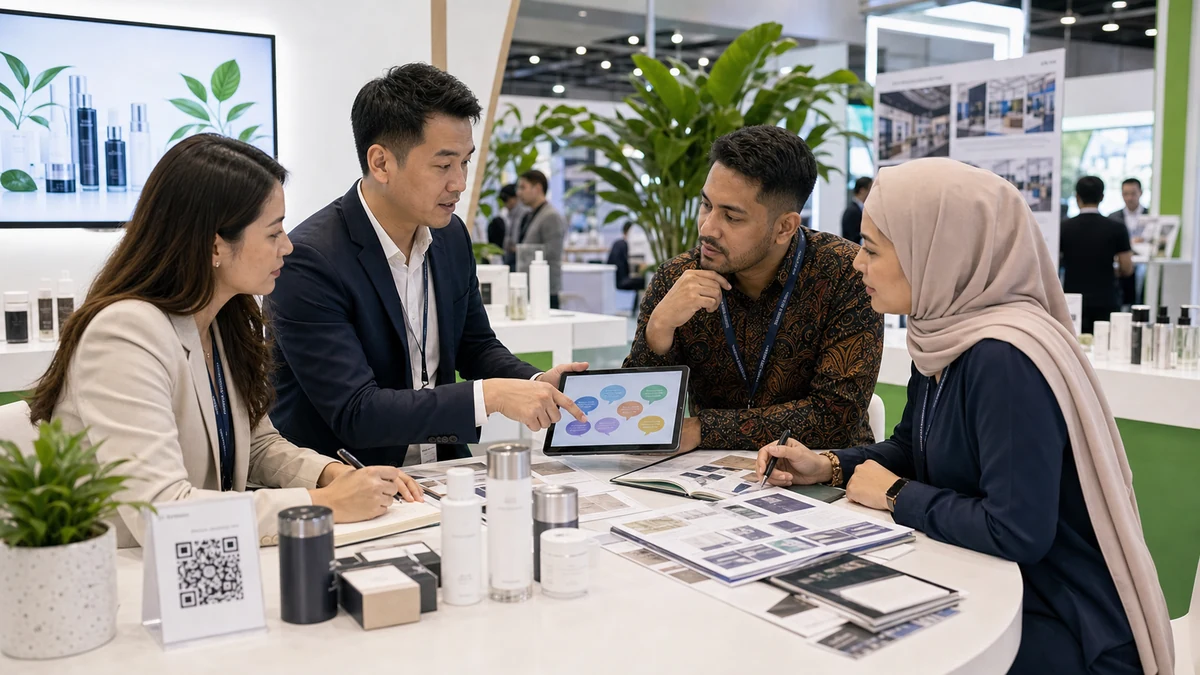 Questions des acheteurs a capter a Singapore EXPO