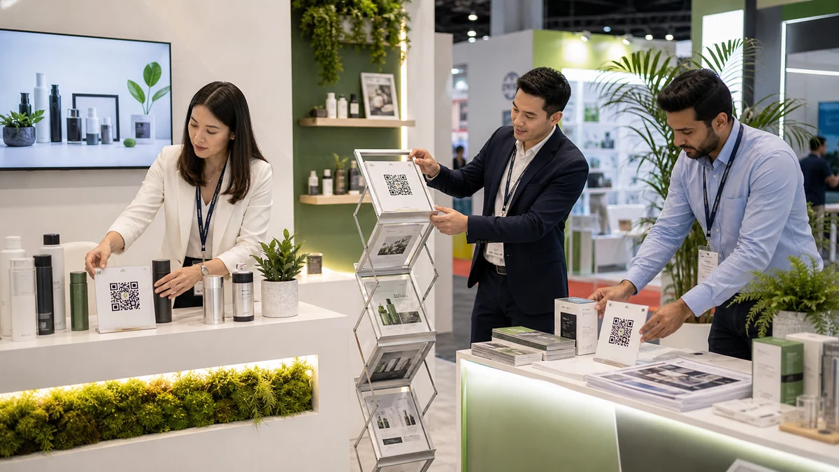 Ou les questions des acheteurs se perdent a Singapore EXPO