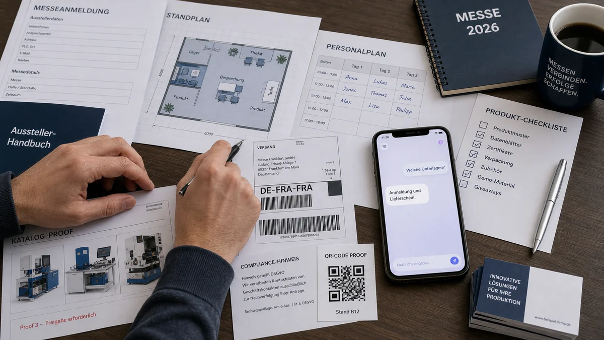 Vergleich von Standplanung und Besucherstrategie